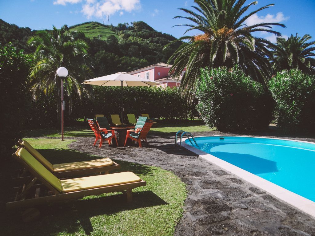 Das Hotel Solar de Lalem auf der Azoren Insel Sao Miguel