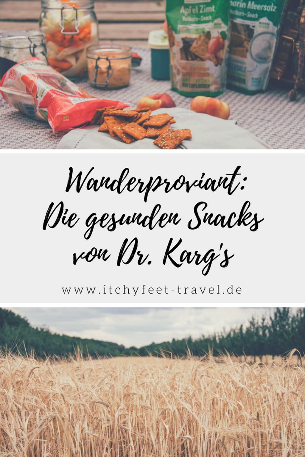 Wanderproviant - die gesunden Snacks von Dr. Karg’s