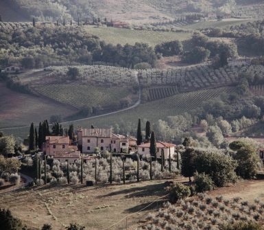Toskana Roadtrip Insider Tipps für 1 bis 2 Wochen Landschaft bei San Gimignano